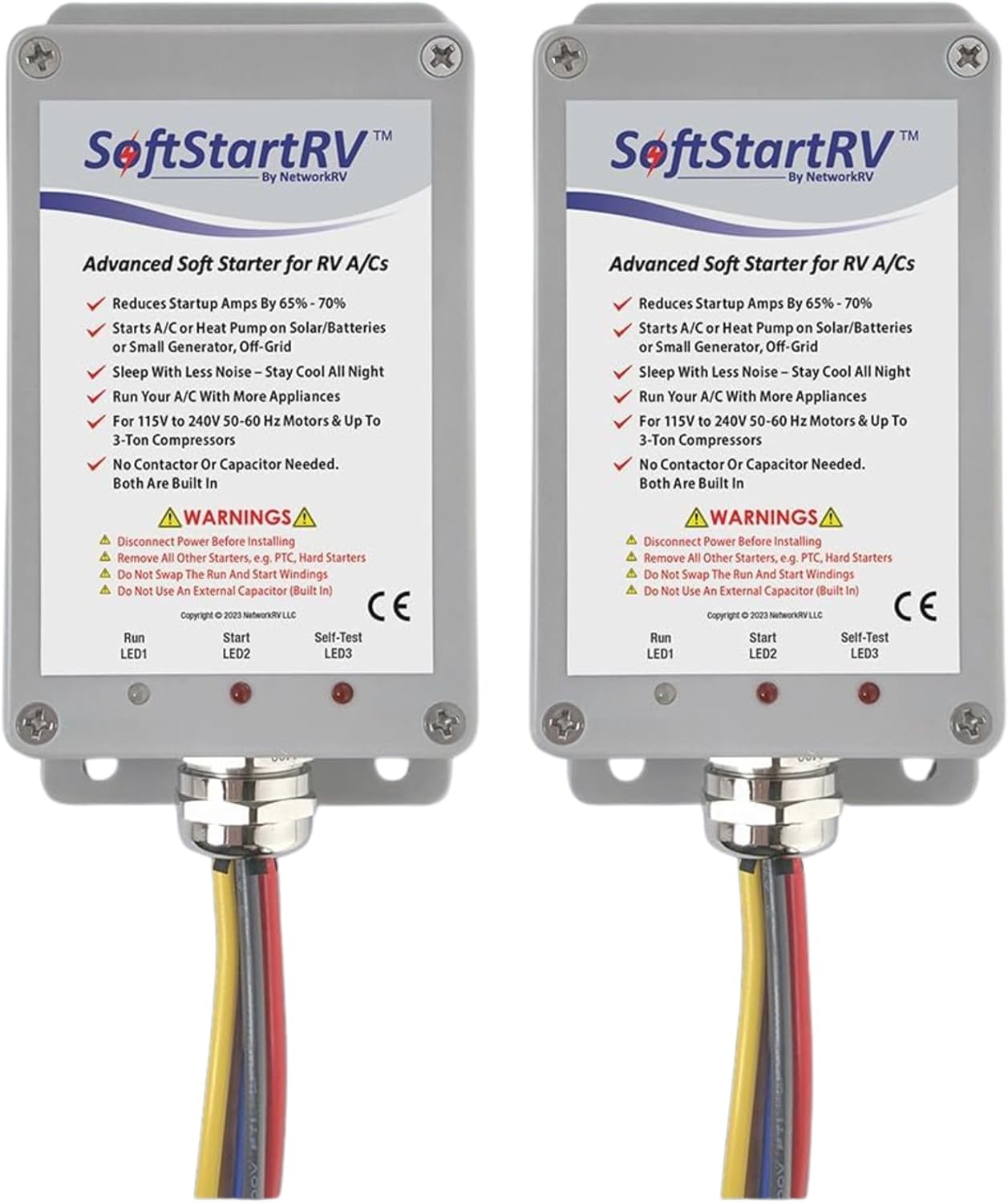 SoftStartRV RV AC Soft Start Kit for Quiet Air Conditioning
