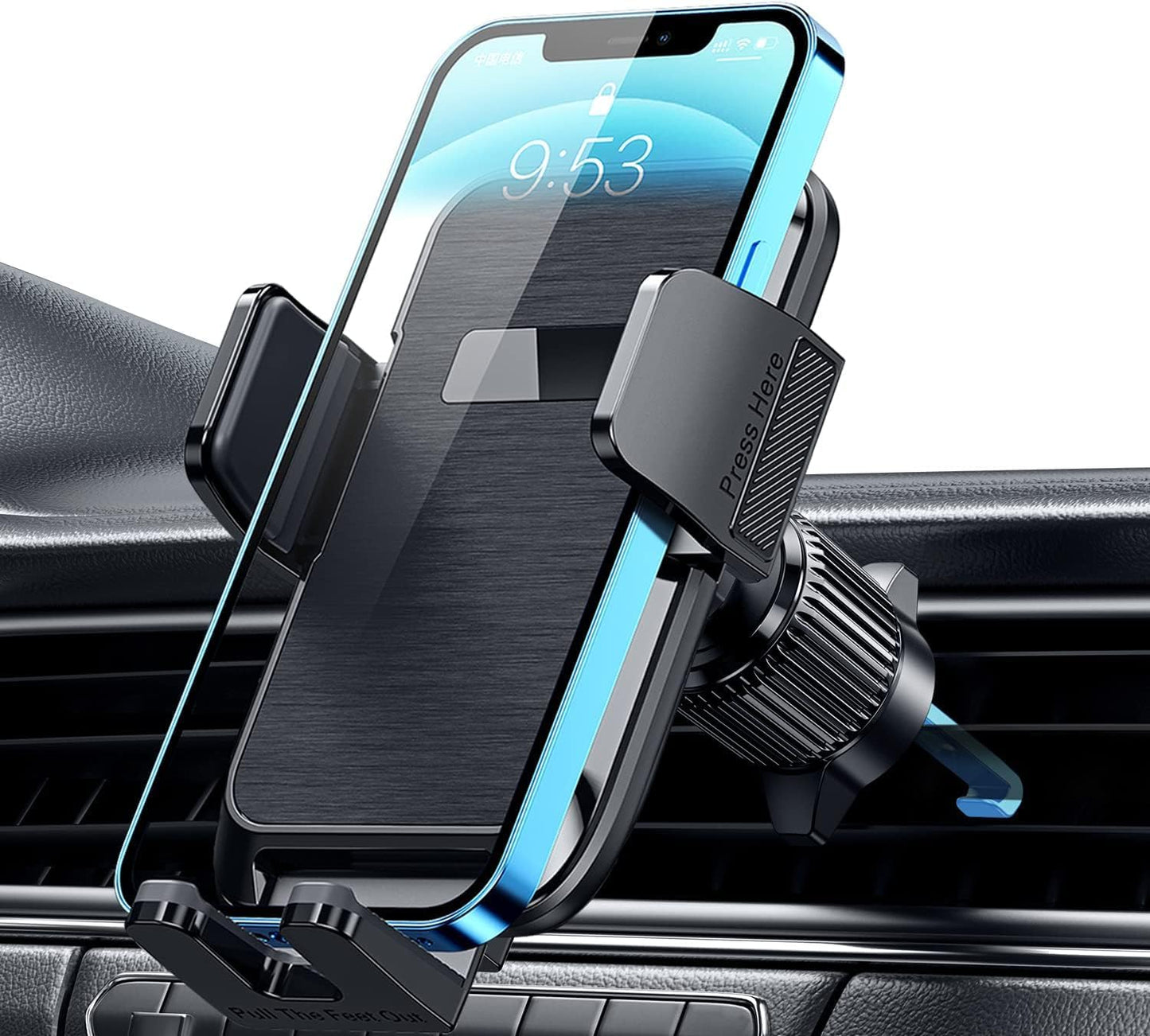 Hands-Free Car Vent Phone Mount by Qifutan