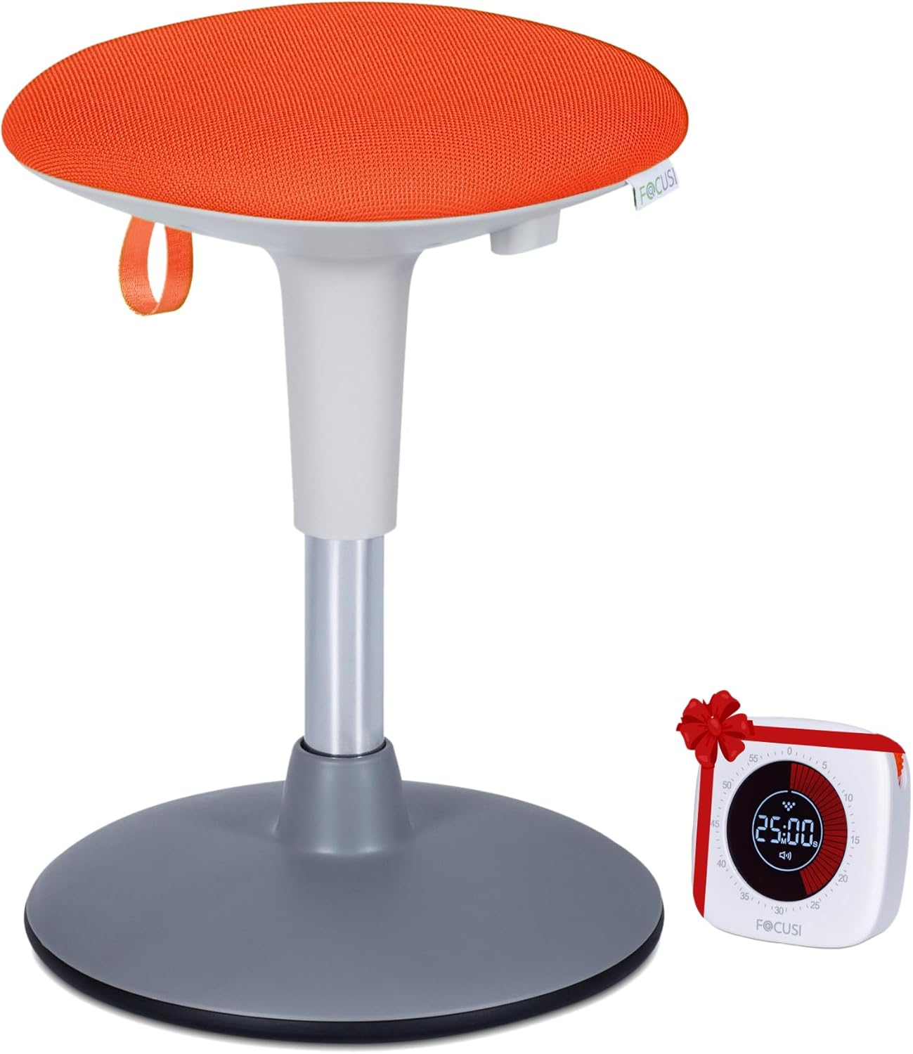 Wobble Stool for Kids Ages 7-12; Adjustable Height Seating