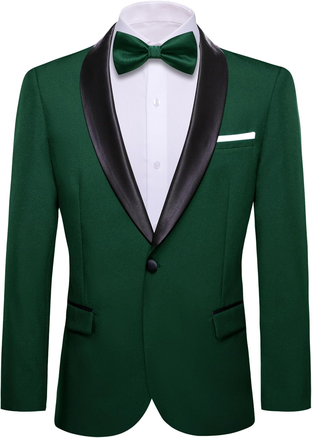 Barry Wang Men's Sport Coats Stylish Flower Suit Jacket Gift