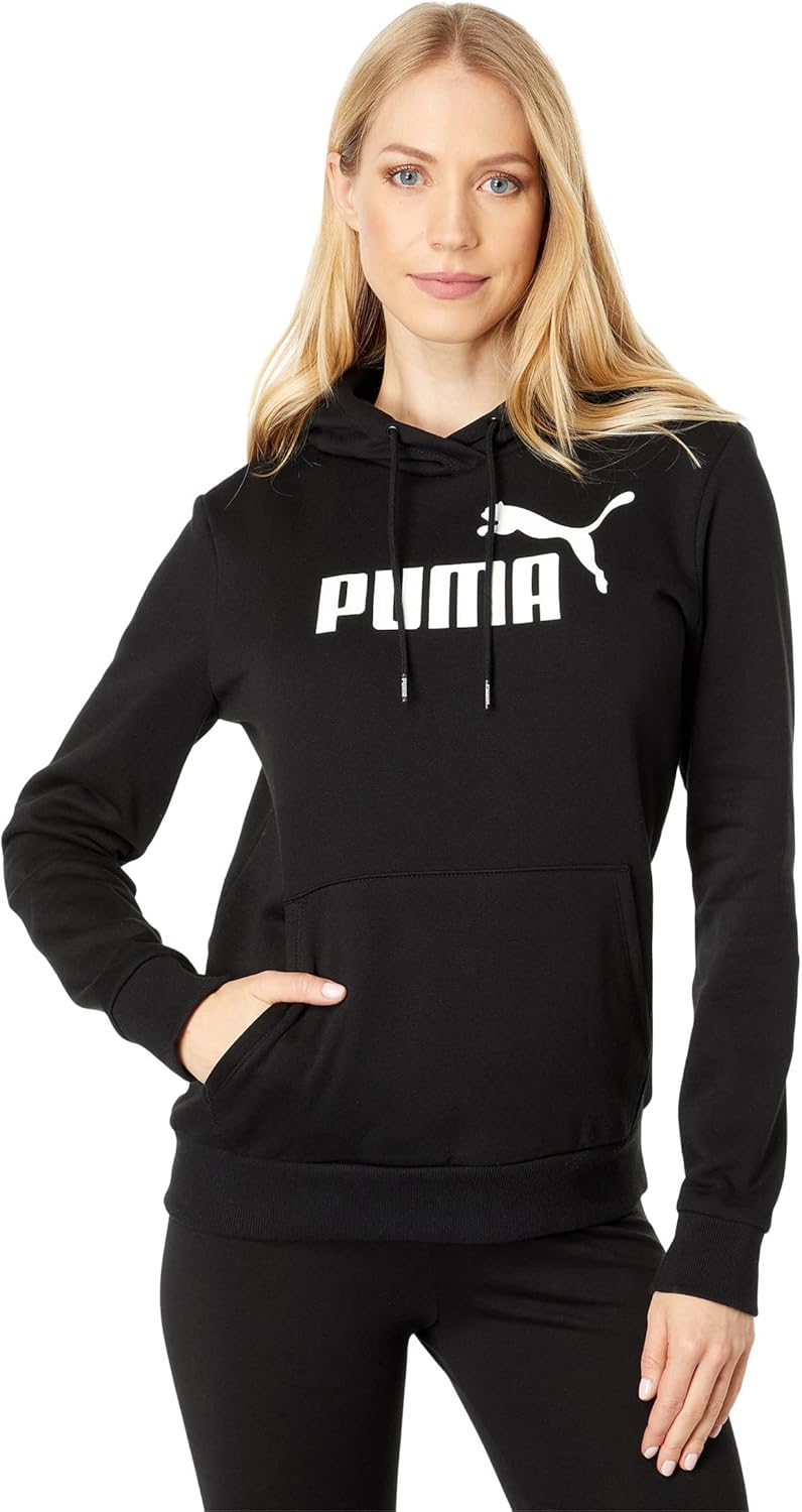 PUMA Women's Logo Fleece Hoodie - Stay Cozy in Style