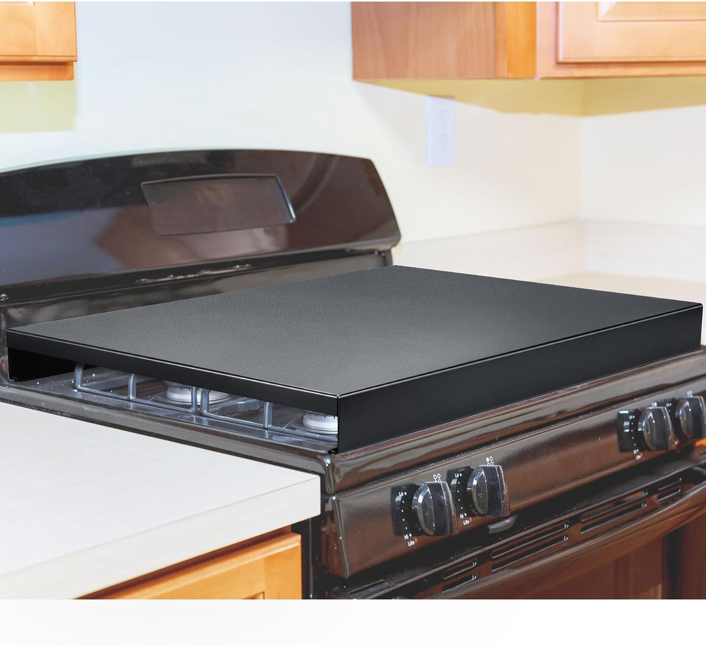 Therwen Stainless Steel Gas Stove Top Cover for Extra Workspace