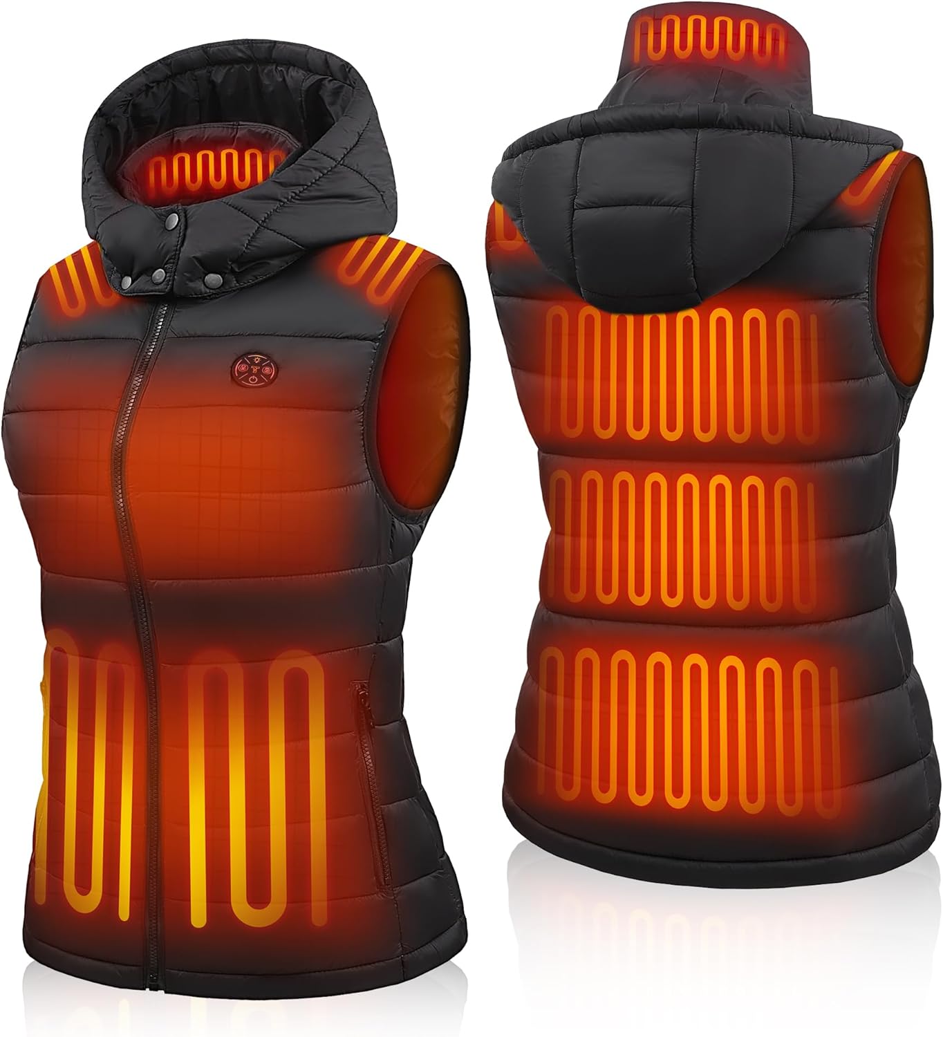 Women's Heated Vest with Battery Pack for Ultimate Warmth
