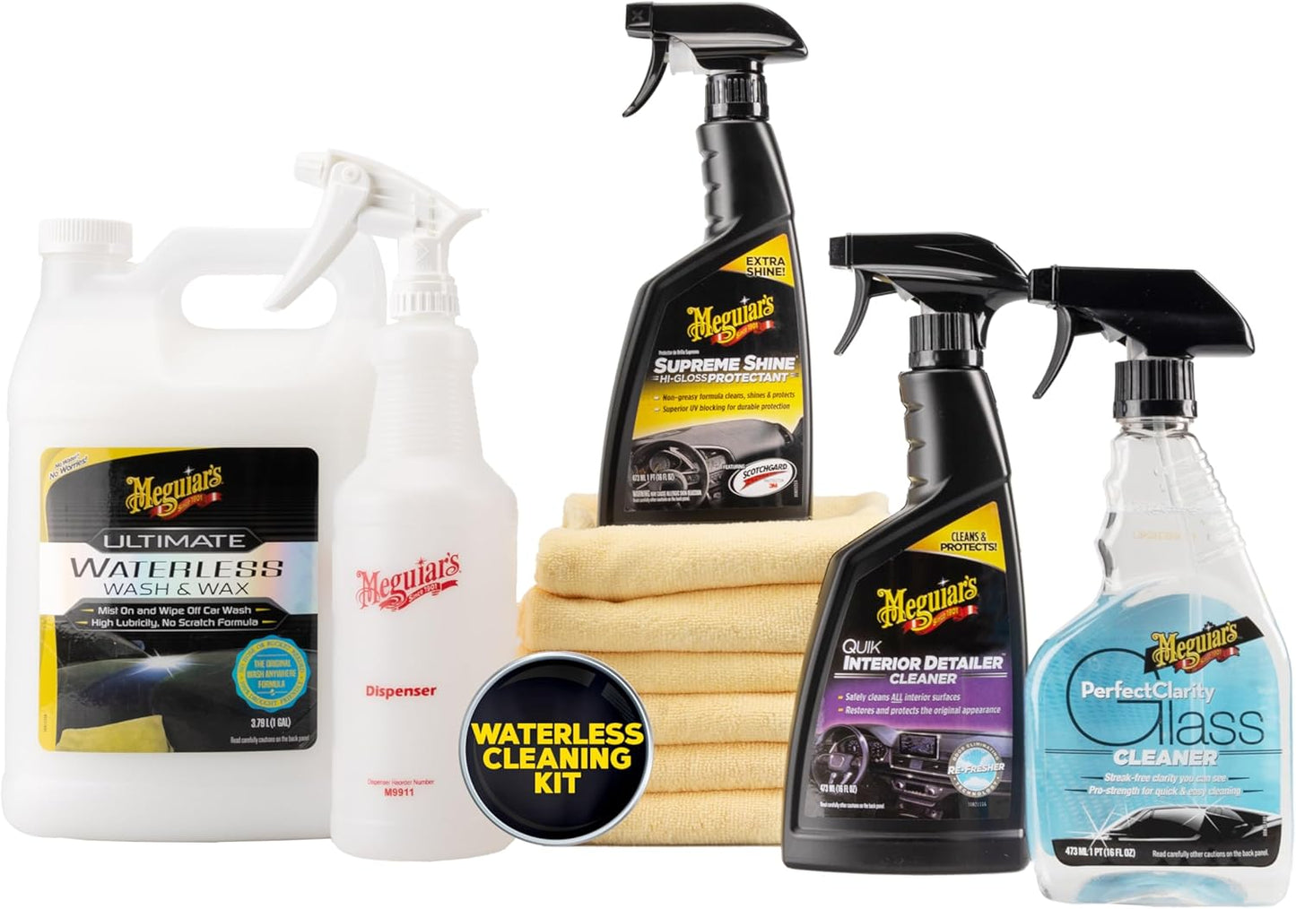 Ultimate Waterless Wash & Wax Kit - Quick Eco Care
