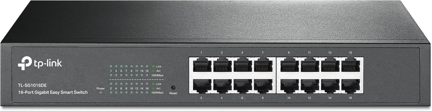 TP-Link 16 Port Gigabit Switch for Efficient Network Management