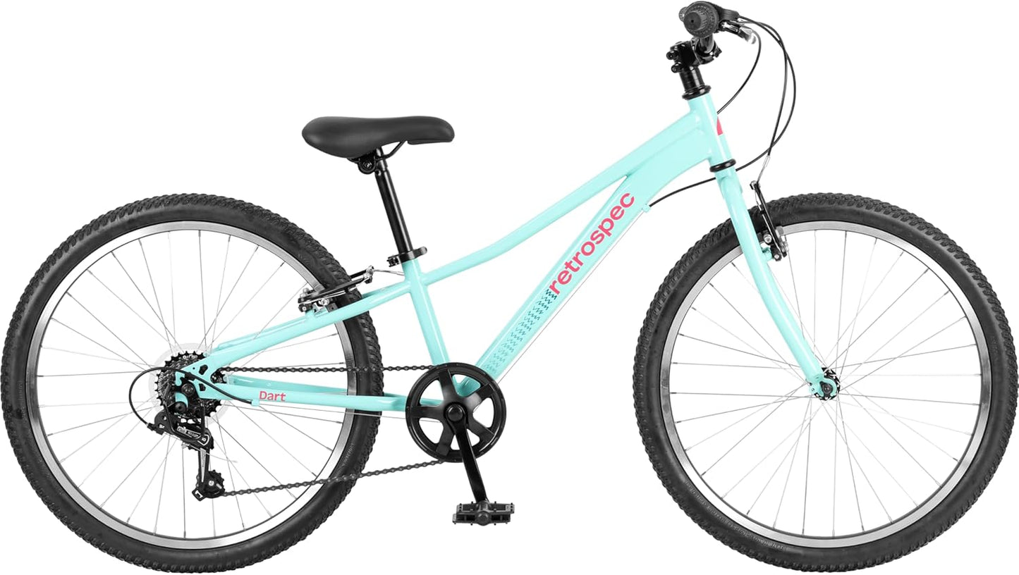 Retrospec Dart Kids Bike - 7-Speed Hybrid for Ages 6-11