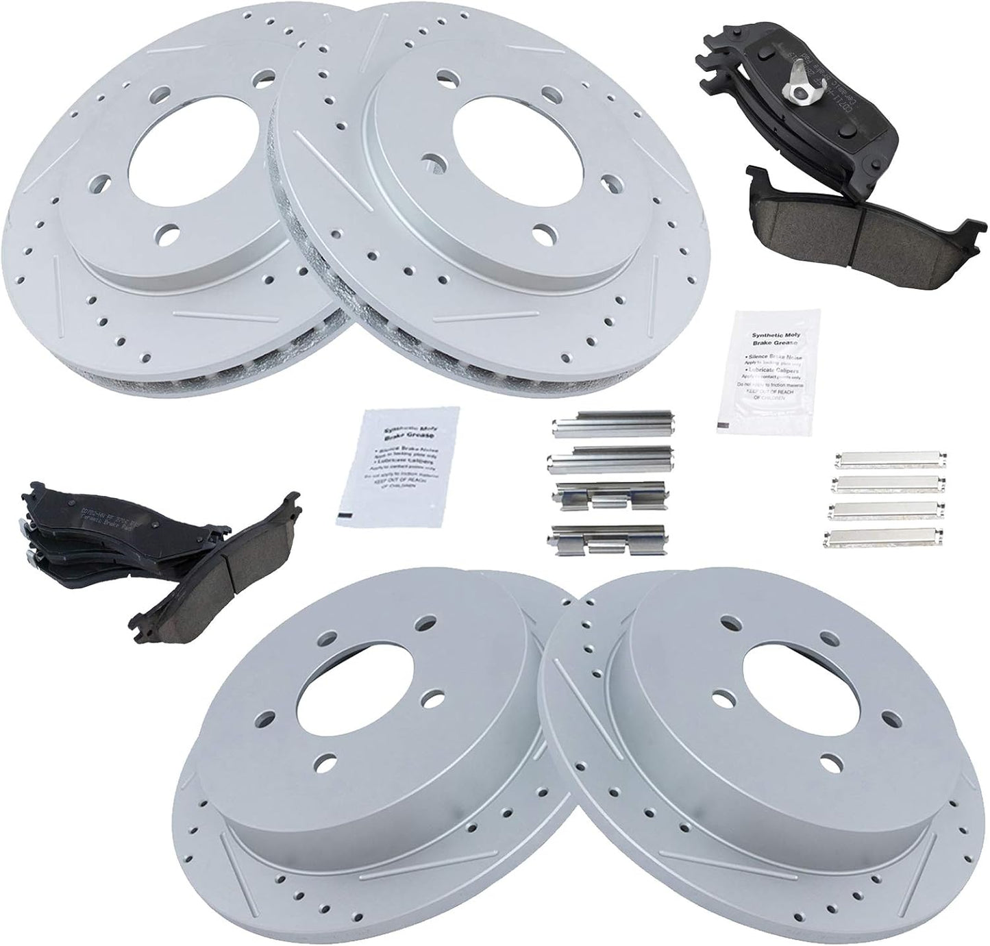 Performance Brake Pad & Rotor Kit for Ford Expedition & Navigator