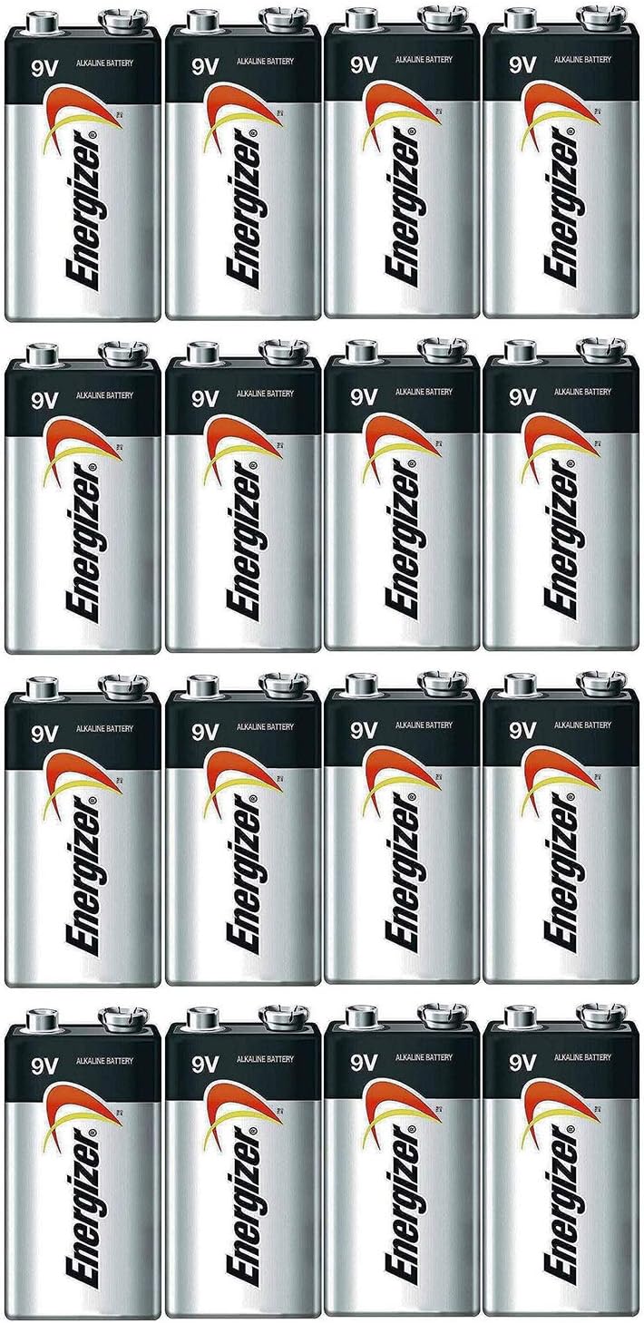 E522 Max 9V Alkaline Battery 8 Count for Long Lasting Power