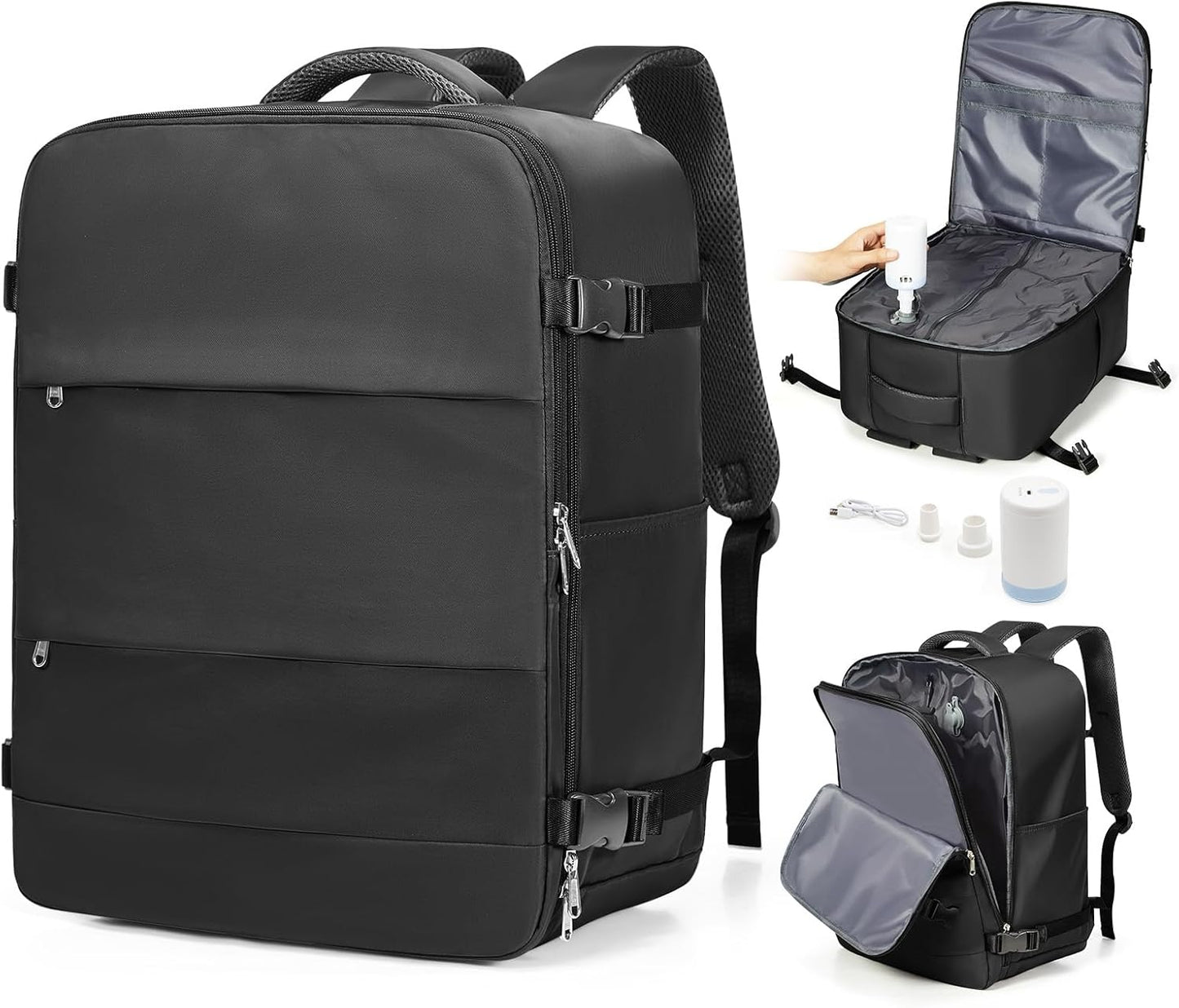Vacuum Seal Backpack Travel With Pump for Efficient Packing