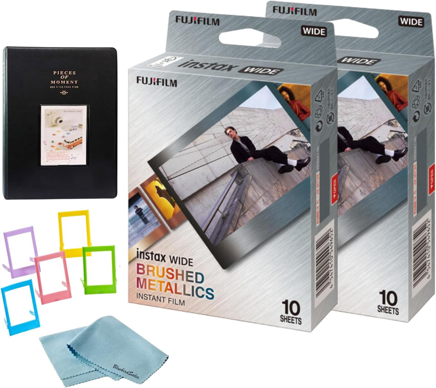 FUJIFILM INSTAX Wide Brushed Metallics Instant Film Bundle Review