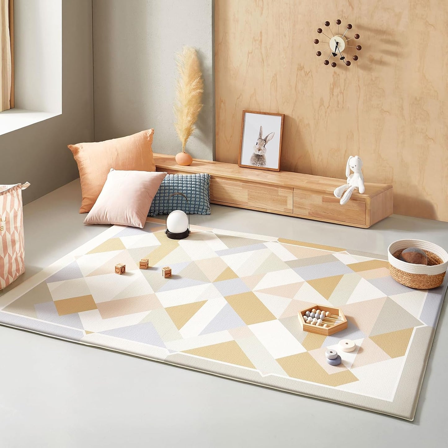 Waterproof XL Baby Playmat - Odorless, Non-Slip!