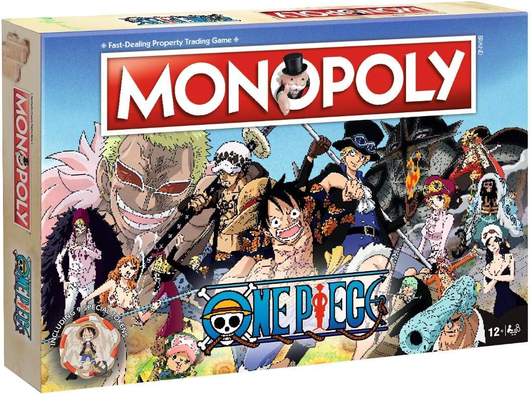 One Piece Monopoly Board Game for 2-8 Players - Fun Family Game