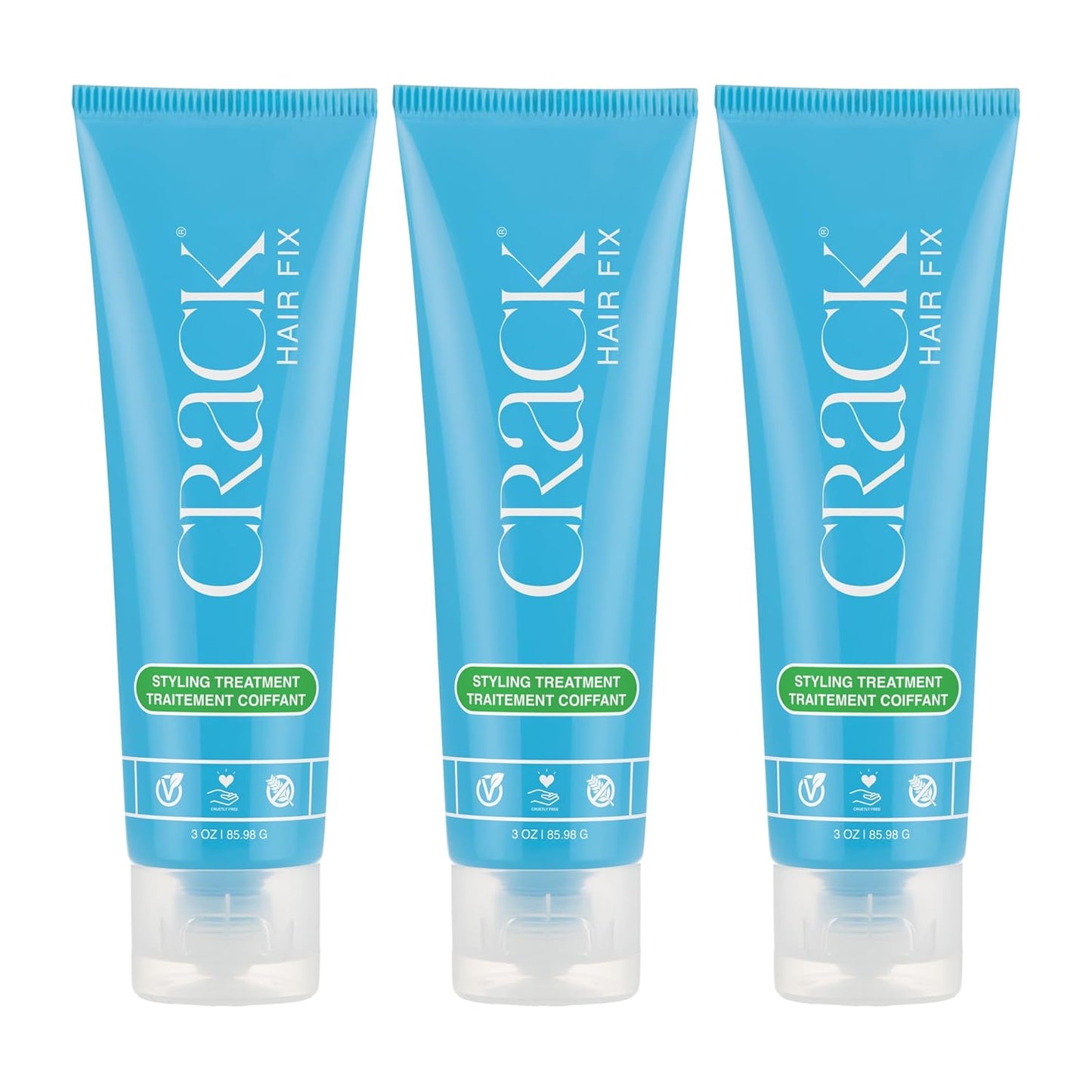 Crack HAIR FIX Styling Treatment - Anti-Frizz Leave-In Cream