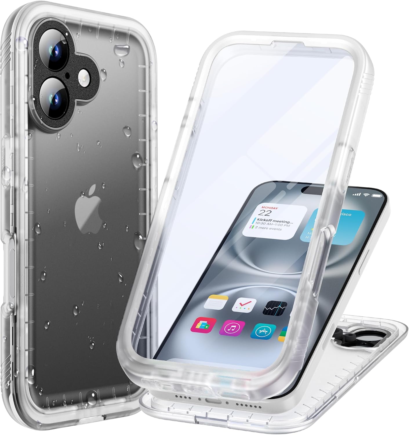 Cozycase iPhone 16 Pro Max Case Waterproof Shockproof IP68