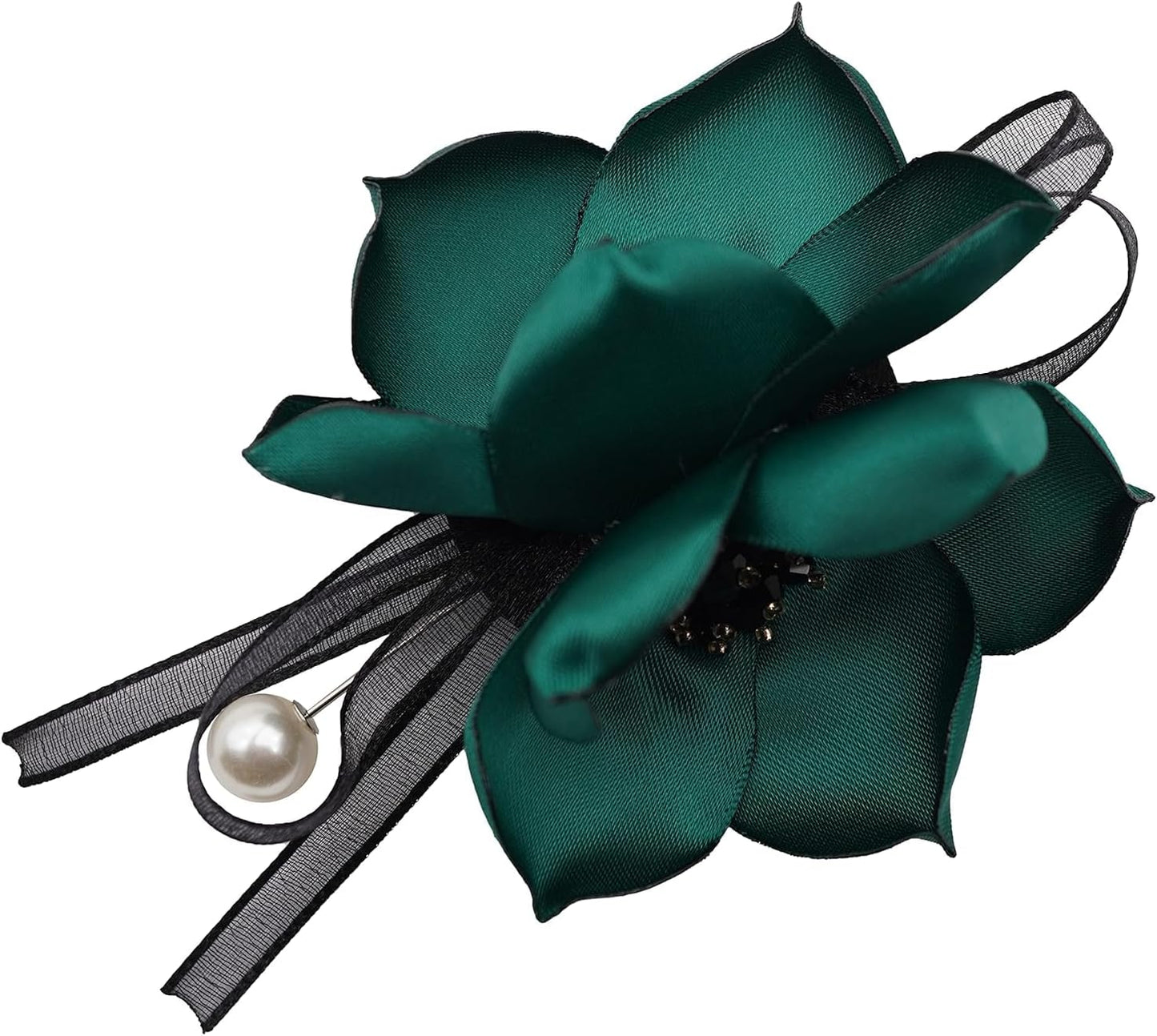 FABRIC FLOWER CLUSTER Brooch Pin - Handmade Floral Gift Ideas