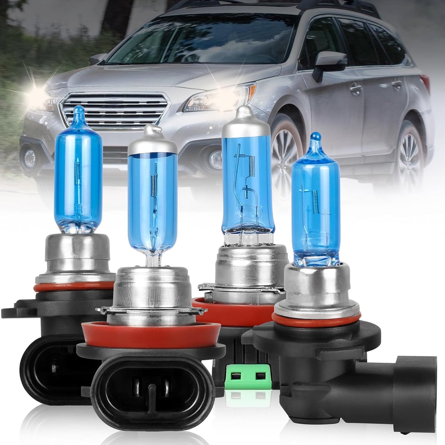 High Performance Halogen Headlight Bulbs for Subaru Outback 2015-2019