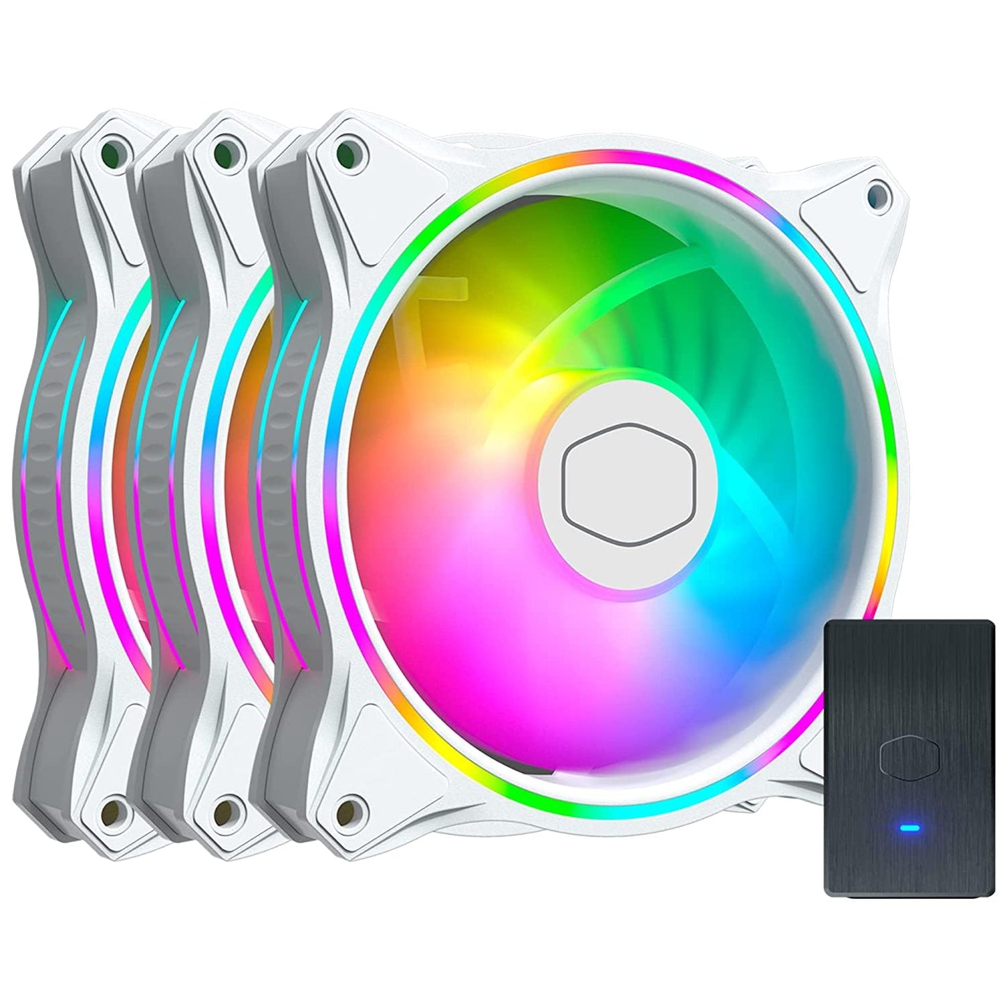 MASTERFAN MF120 Halo Case Fan with Addressable RGB Lighting