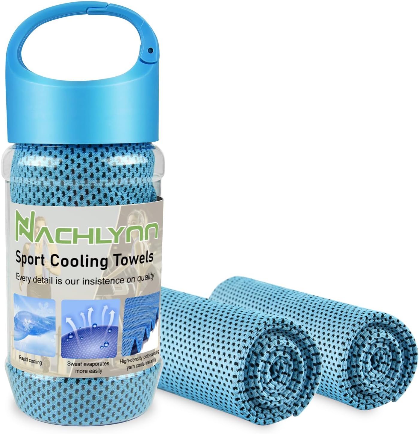 Instant Cooling Microfiber Towels - Stay Refreshed Anywhere!