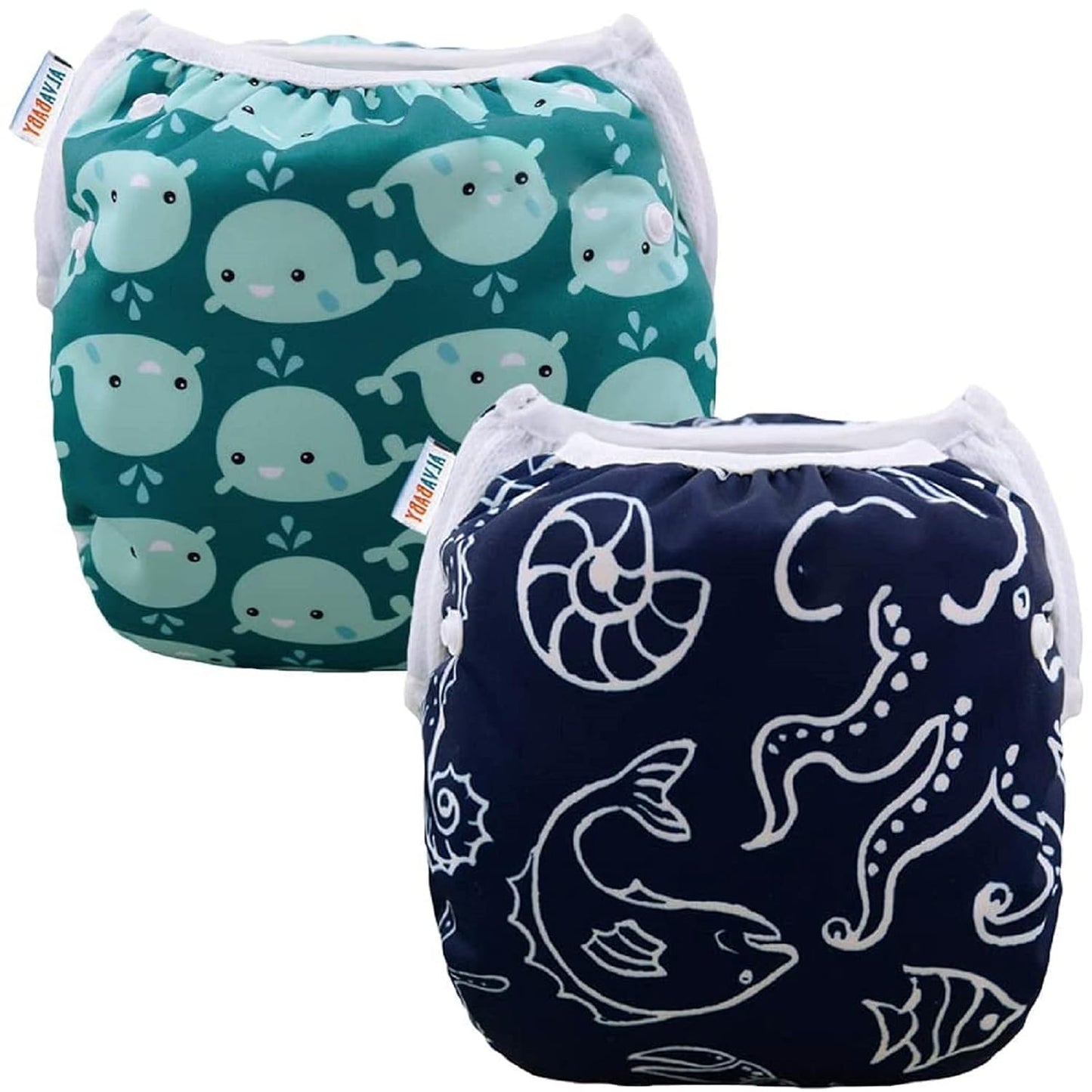 Reusable Adjustable Swim Diapers for Babies/Toddlers by ALVA