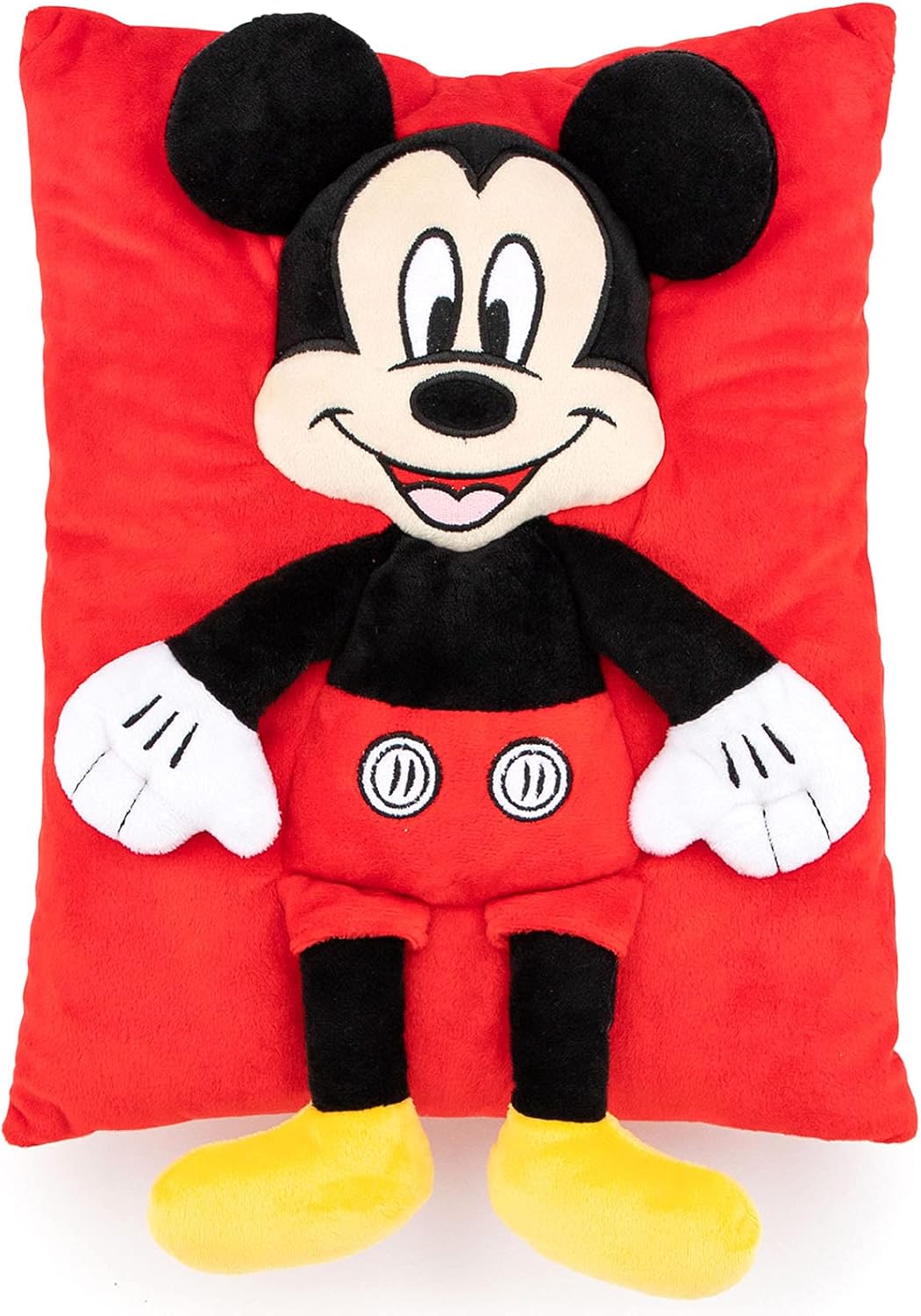 Disney Mickey Mouse 3D Snuggle Pillow - Super Soft 15