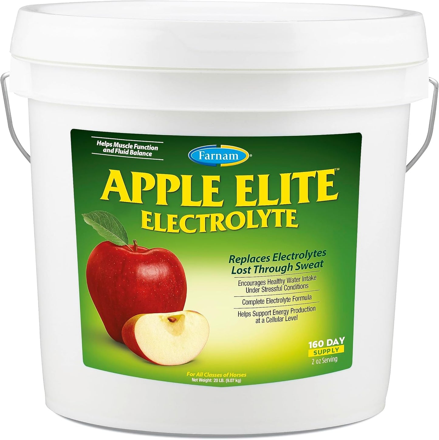 Farnam Apple Elite Electrolyte Supplement for Optimal Hydration