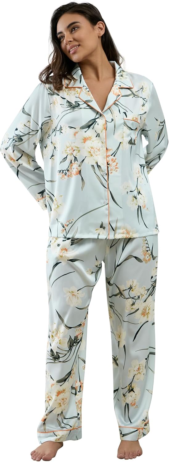 Womens Silk Satin Pajamas Set for Ultimate Comfort and Style