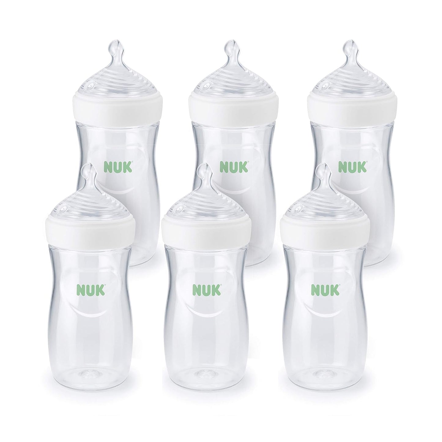 NUK SafeTemp Baby Bottle: Natural Feeding