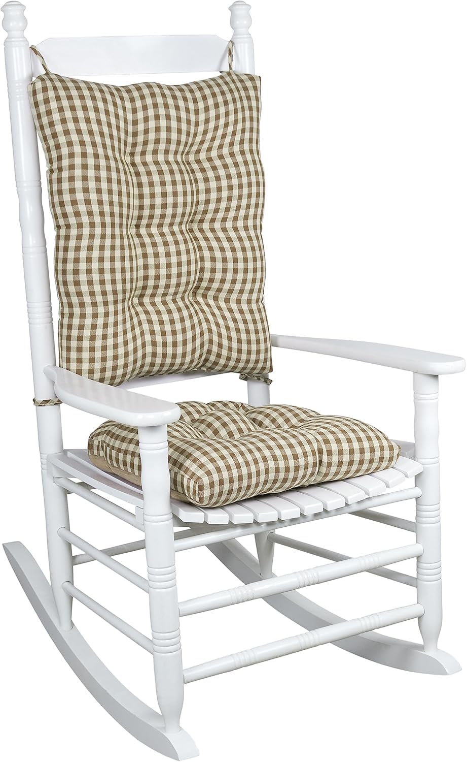 Klear Vu Non-Slip Rocking Chair Cushion Set for Ultimate Comfort