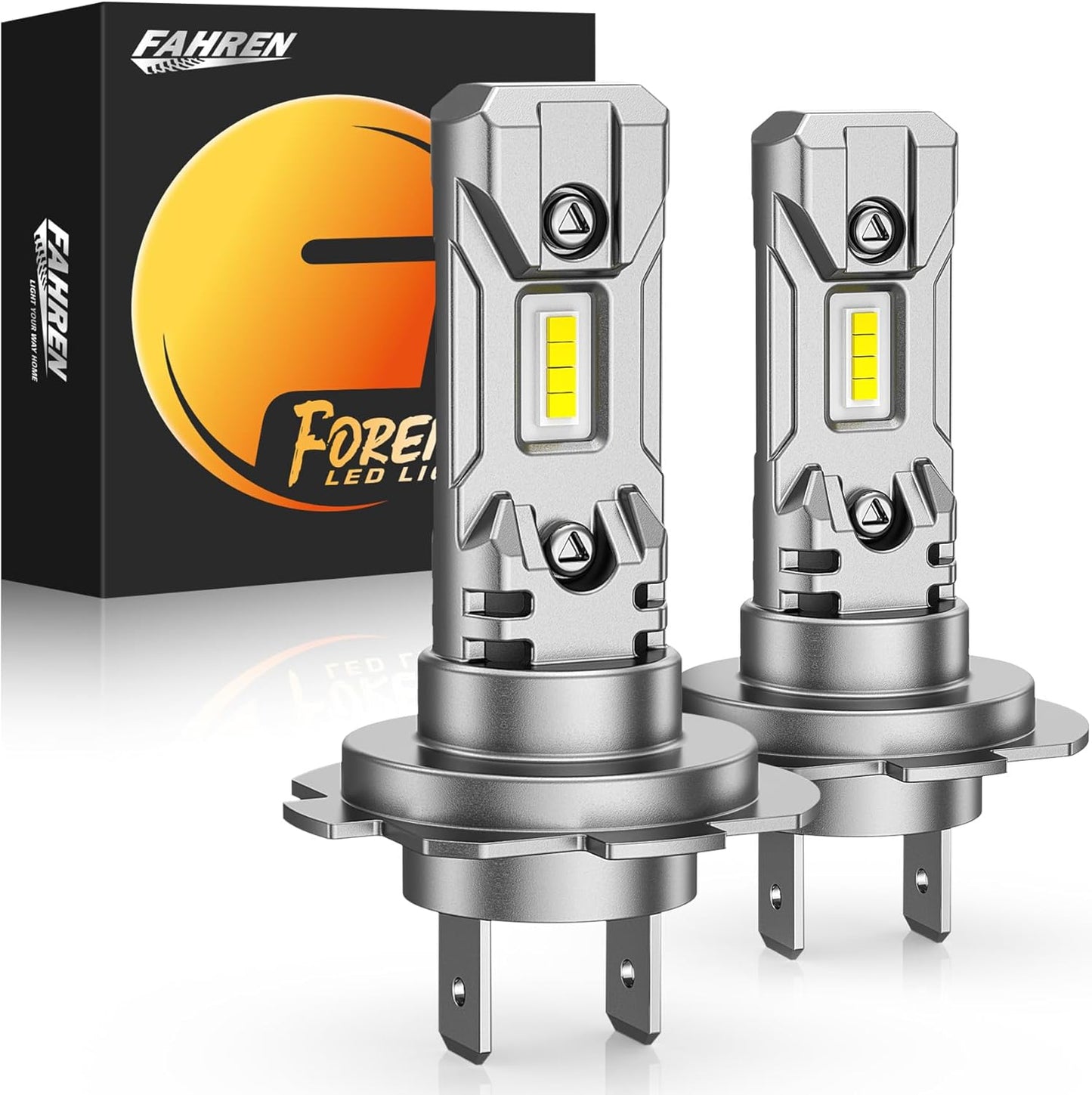 Fahren H7 Light Bulb - Ultra Bright 6500K Cool White Fog Light