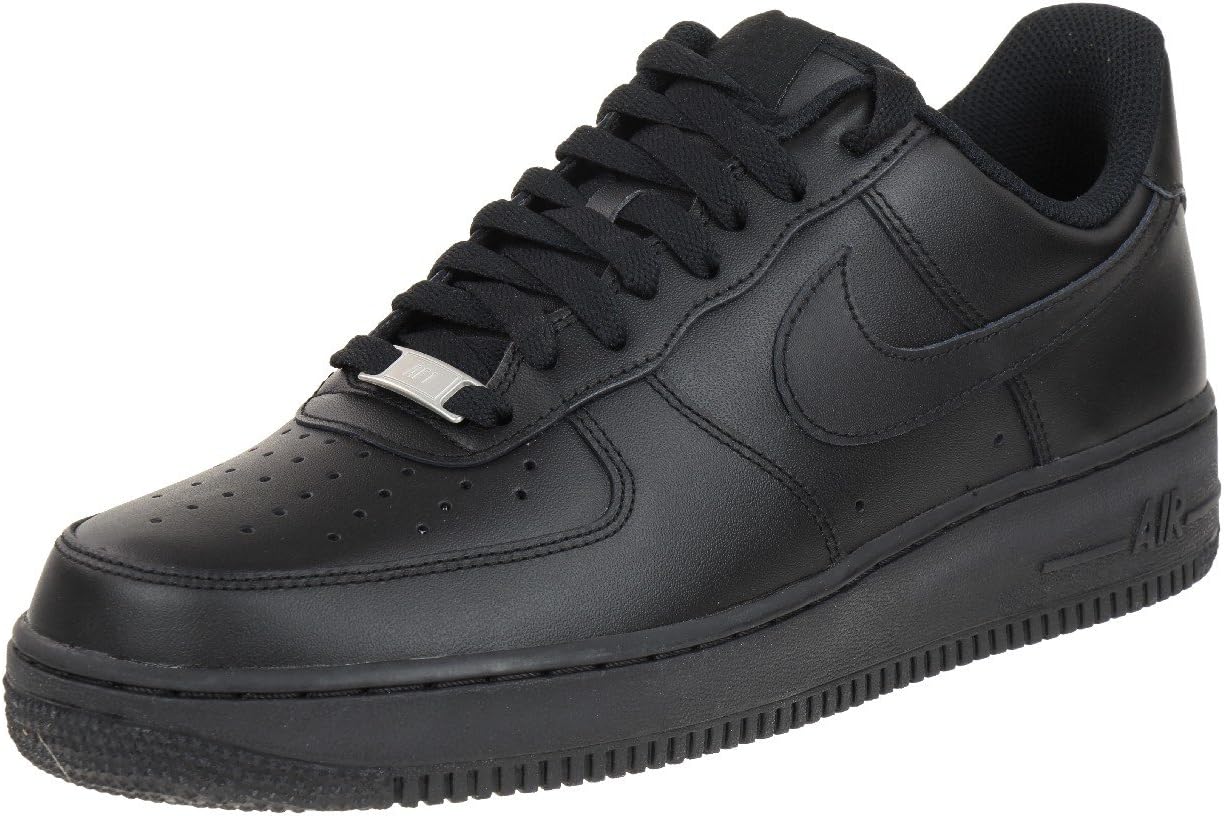 Nike Men's Air Force 1ft07 Sneaker - Classic Black Style