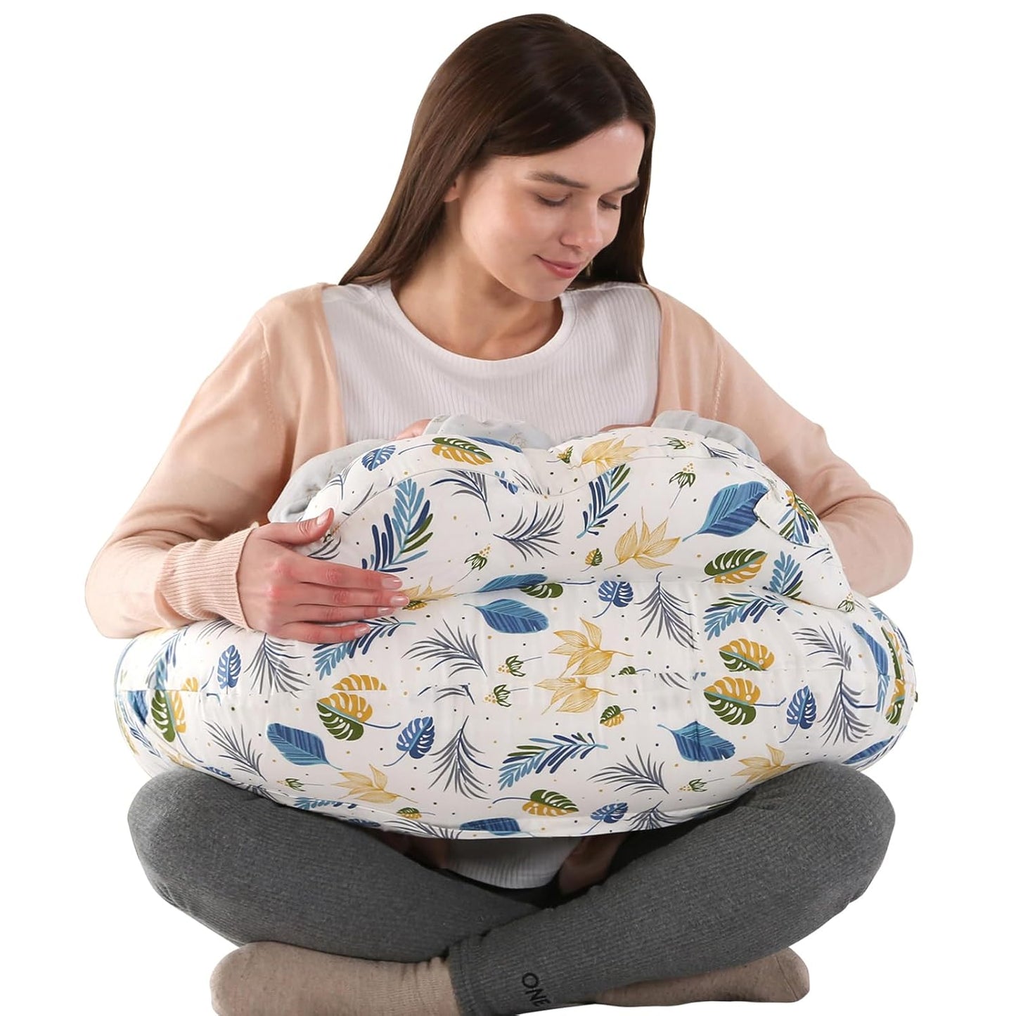 BATTOP Nursing Pillow for Breastfeeding - Ultimate Support for Moms