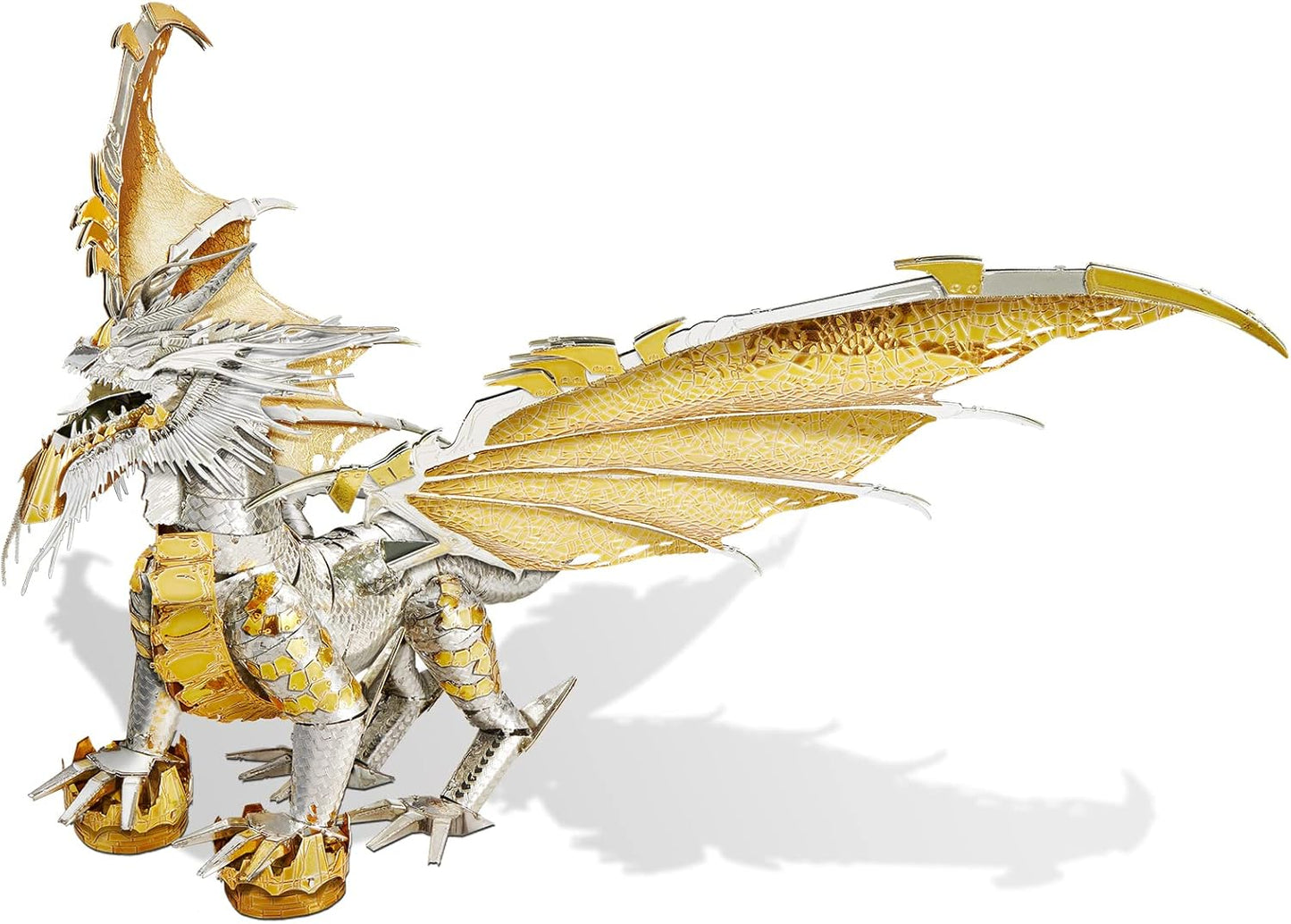 Piececool 3D Metal Puzzles for Adults - Glorystrom Dragon Model