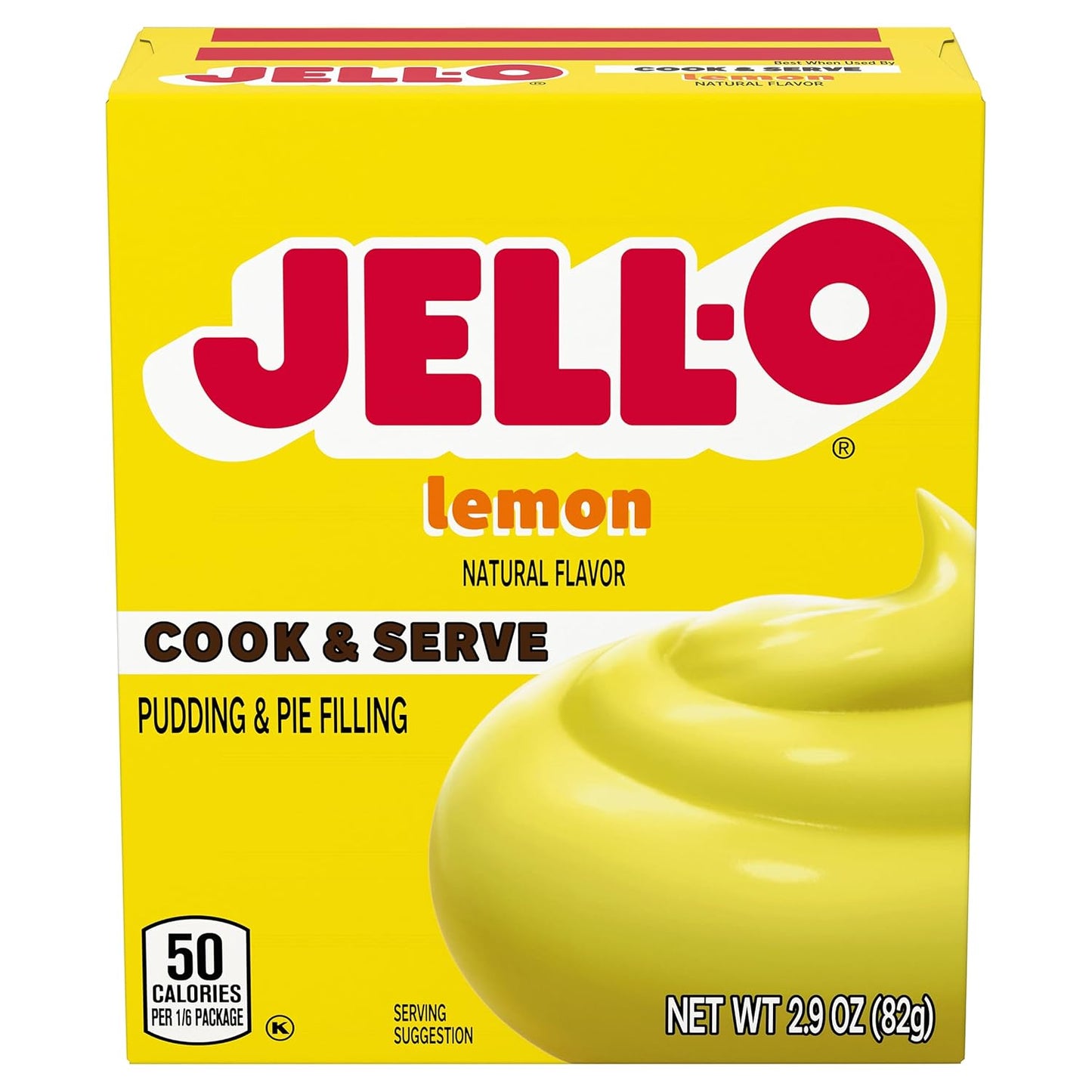 JELLO Lemon Pudding & Pie Filling - Delicious Dessert Option
