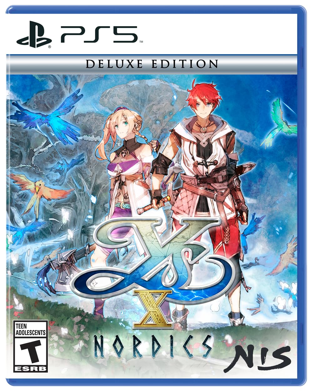 Ys X: Nordics Deluxe Edition for PlayStation 5 - Epic Adventure