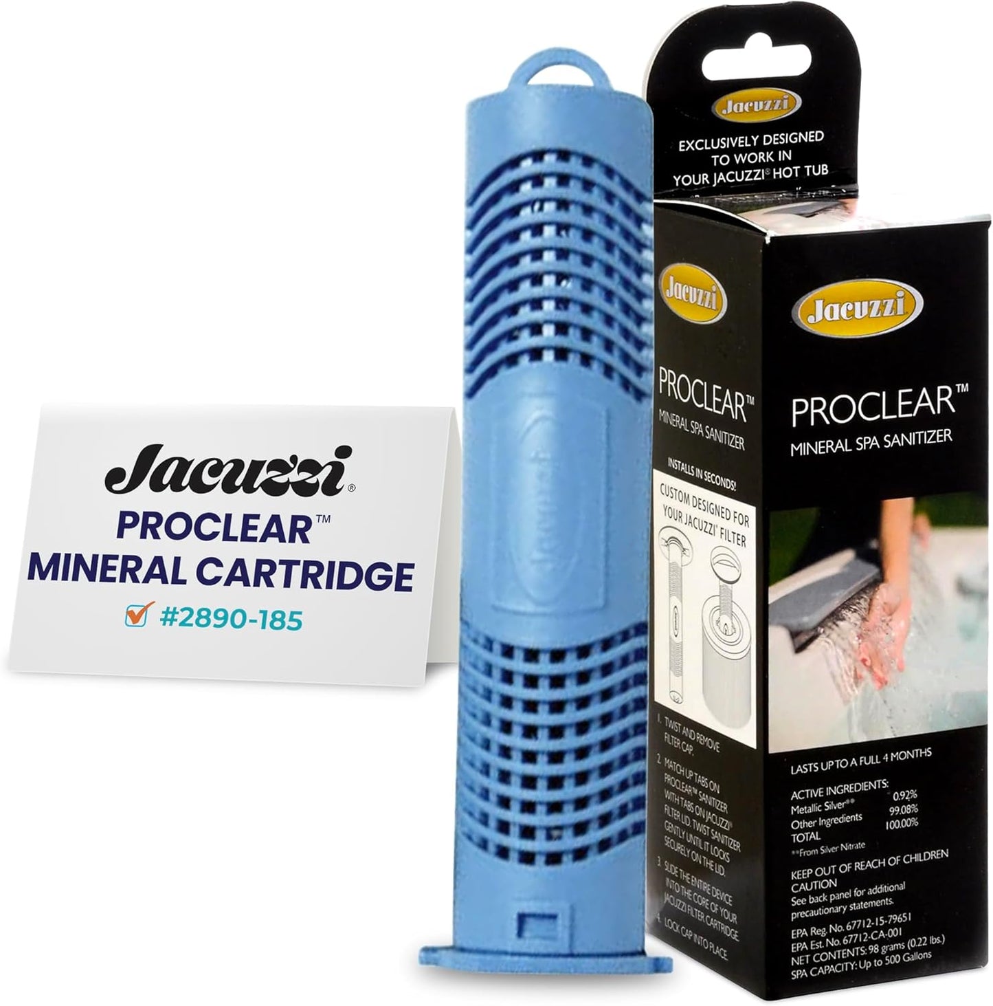 ProClear Mineral Spa Sanitizer Cartridge for J-300, J-400, J-500