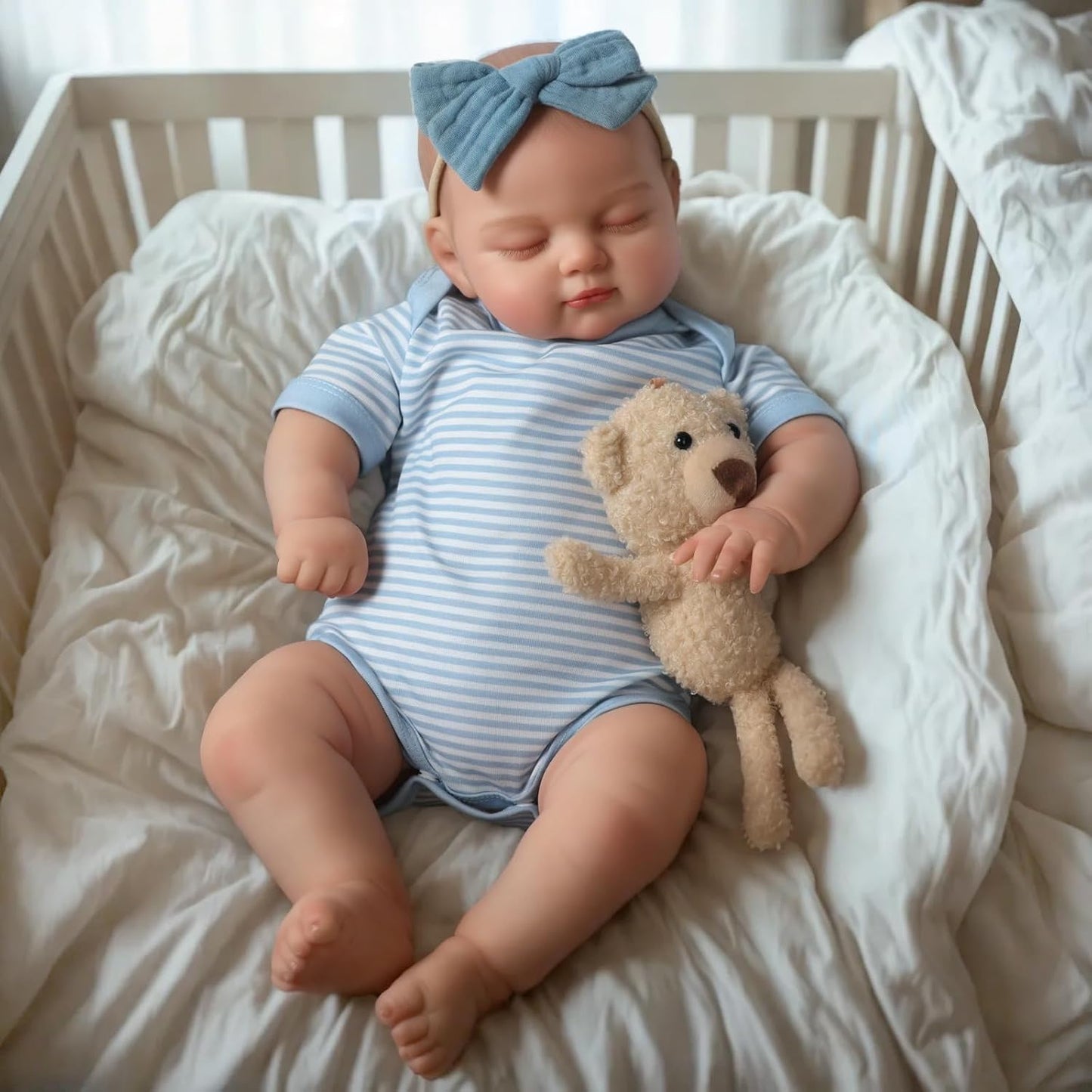 Lifelike BABESIDE Reborn Toddler Doll - Realistic 18 Girl