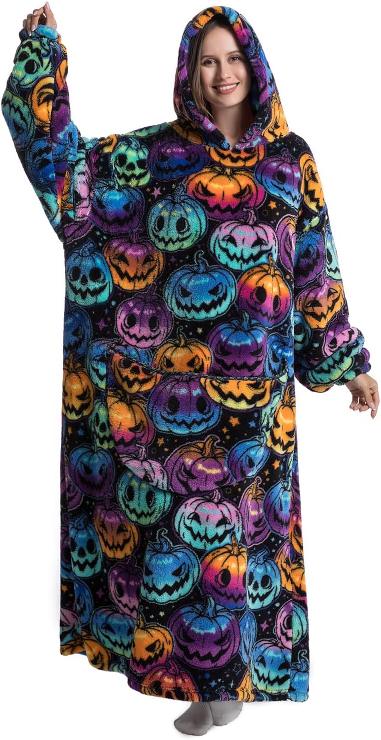 Extra Long Hoodie Blanket Wrap