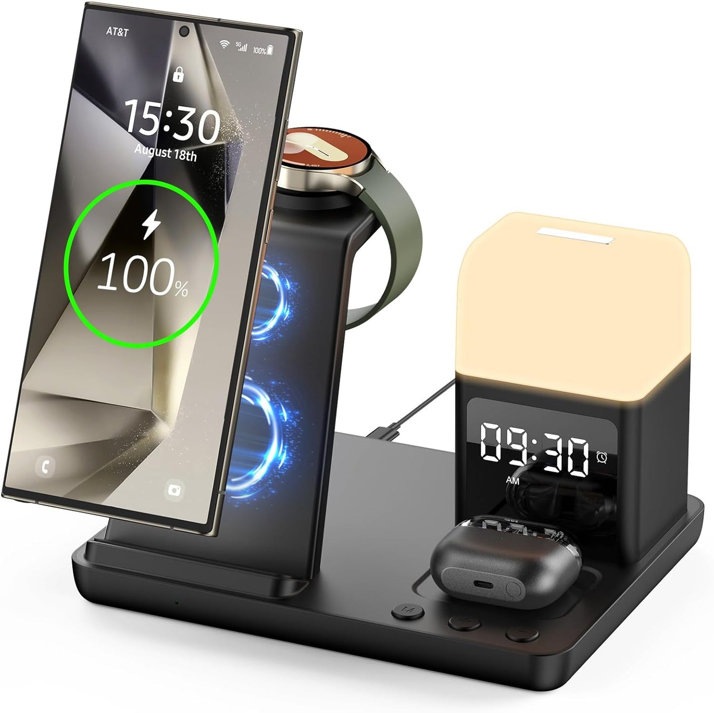 6-in-1 Samsung Wireless Charger Station