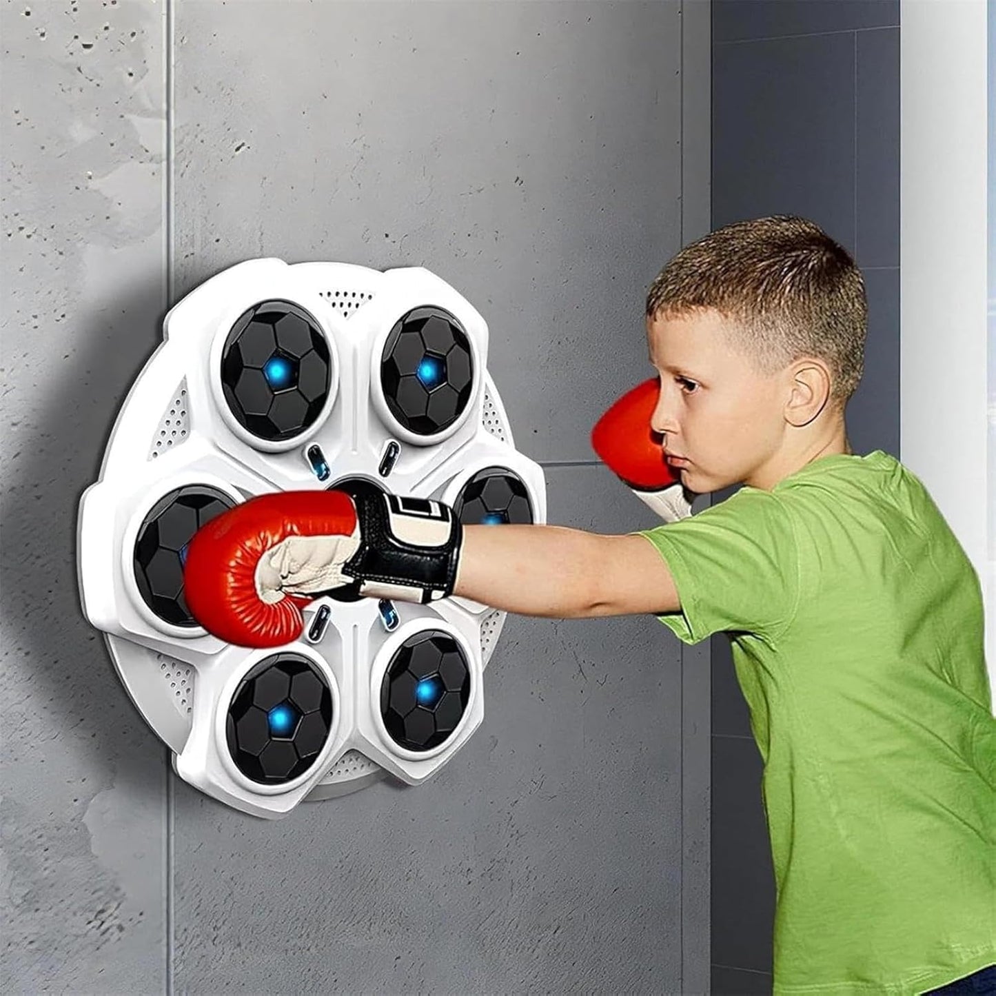 Interactive LED Music Boxing Toy for Active Kids