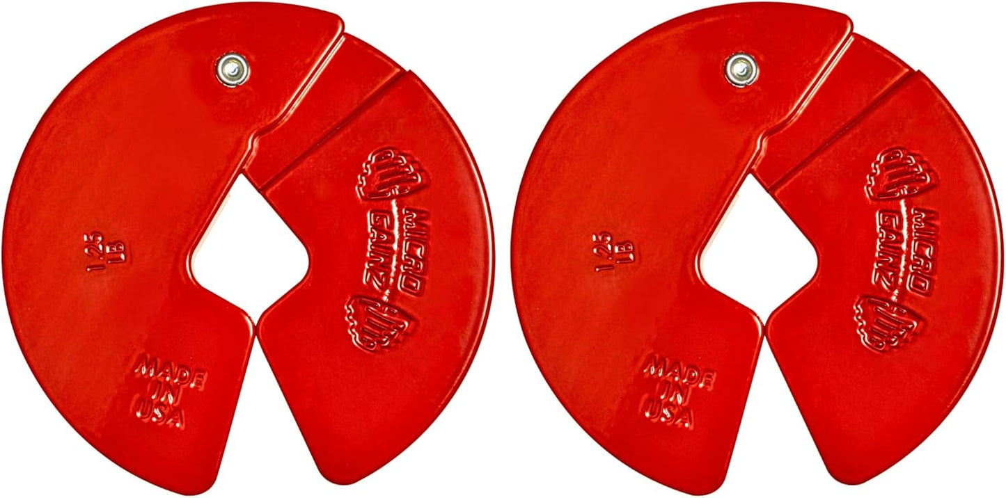Micro Gainz 1.25lb Dumbbell Fractional Weight Plates for Training