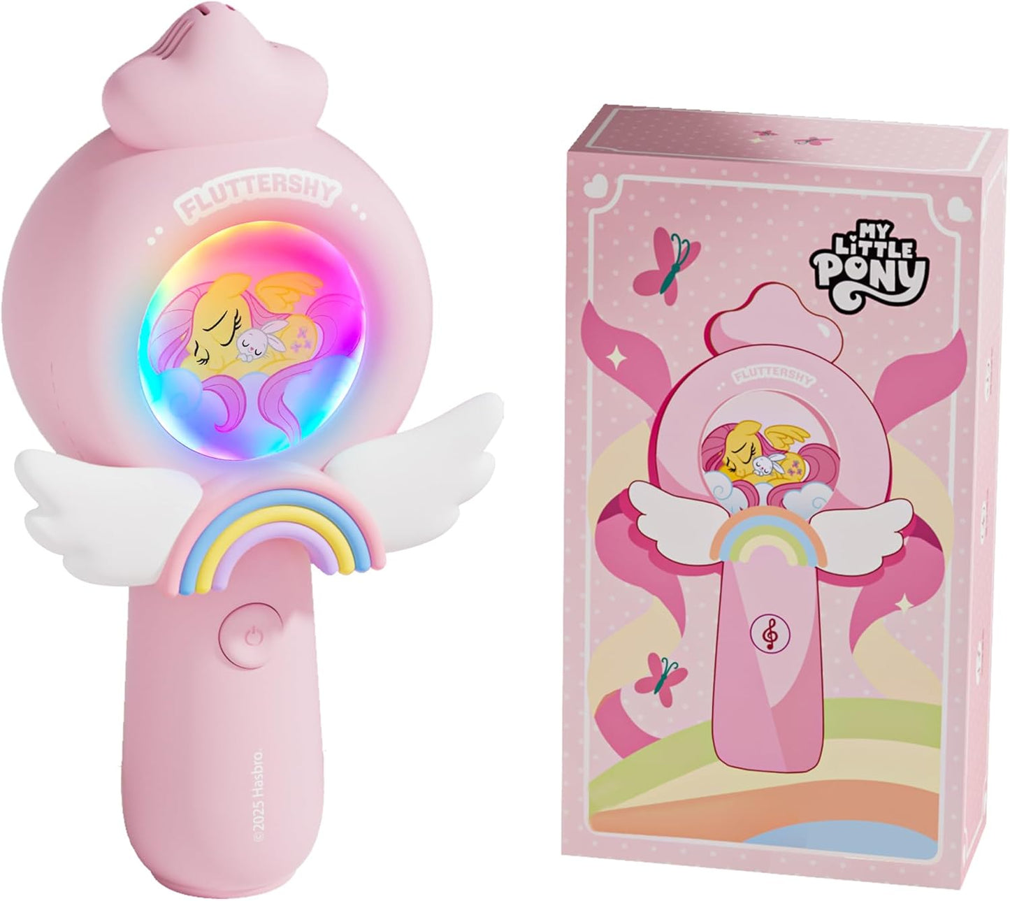 EVADA Kids Karaoke Microphone Machine for My Little Pony Fun