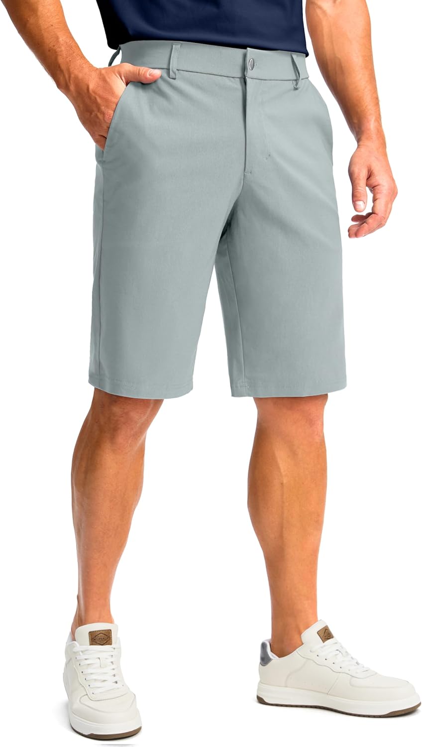 Men's Golf Shorts with 5 Pockets for Comfort and Style
