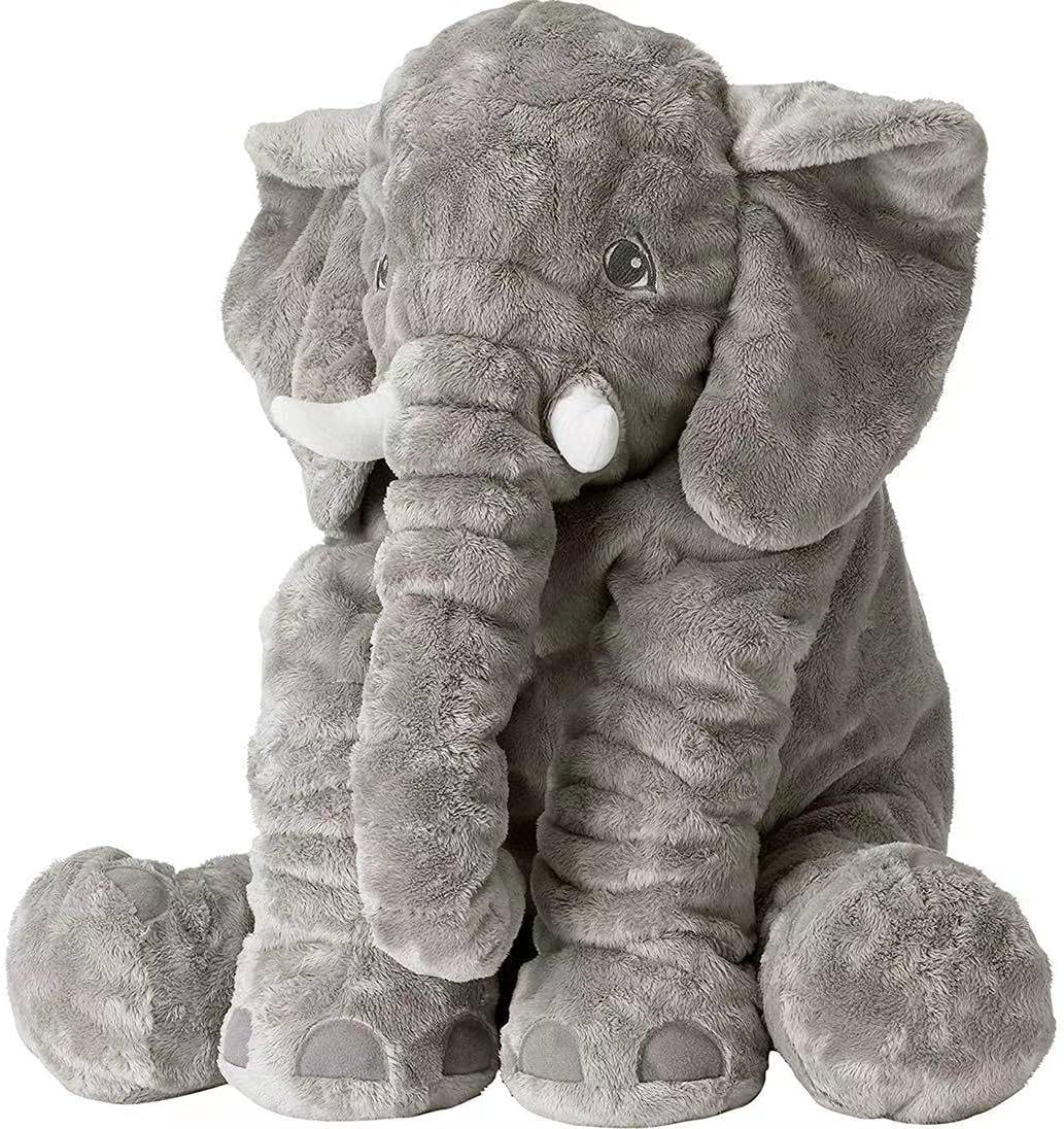 24 Giant Gray Elephant Plush: Perfect Gift for Kids