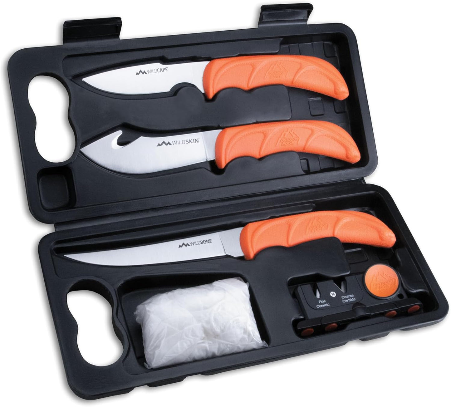 WildLite 6-Piece Game Processing Set - Outdoor Edge Gut & Cap with Ease!