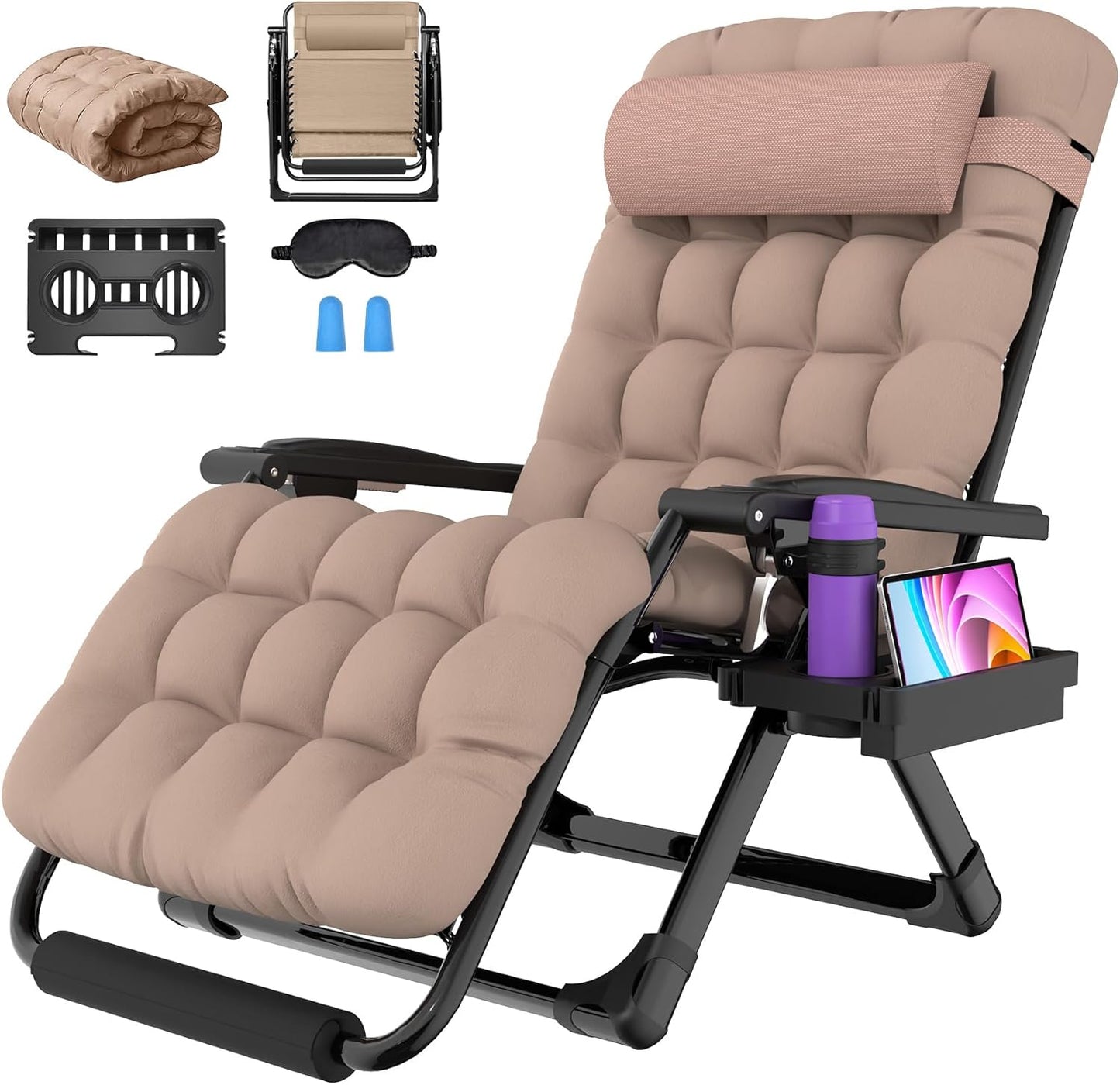 Suteck Oversized Zero Gravity Chair for Ultimate Comfort