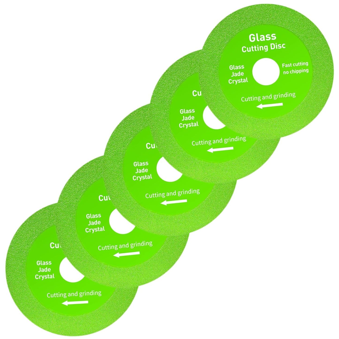 5 Pack Diamond Saw Blades: Cut Tile & Marble Easily
