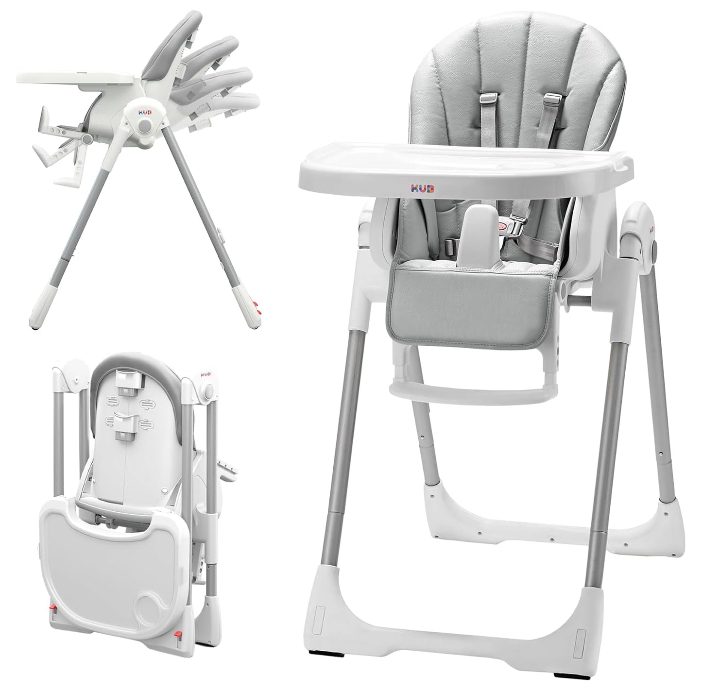 KUB Foldable Baby High Chair - 3-in-1 Versatility!