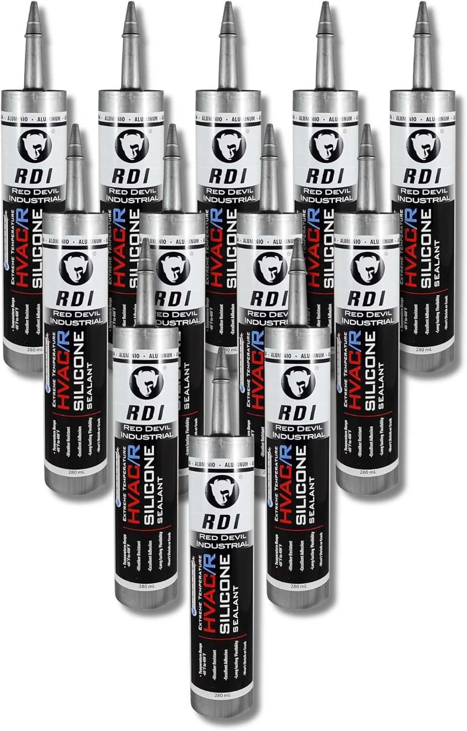 Extreme Temperature HVAC/R Silicone Sealant for Long-Lasting Seals