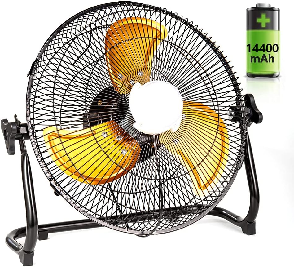 Long Lasting Rechargeable Outdoor Fan