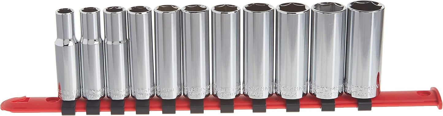 CRAFTSMAN Metric Socket Set with 3/8 Drive for Increased Torque
